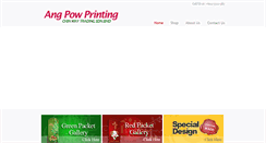 Desktop Screenshot of angpowprinting.com